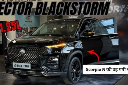 MG Hector Blackstorm model