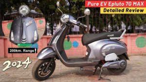 This electric scooter from Pure EV runs 200km on a single charge, see the price