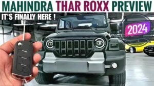 Mahindra Thar Roxx launched with advanced features and Power Full Engine